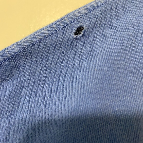 Off-White C/O Virgil Abloh blue tee shirt with pockets AS IS CONDITION XL - Picture 6 of 16